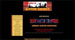Desktop Screenshot of gatorguides.com